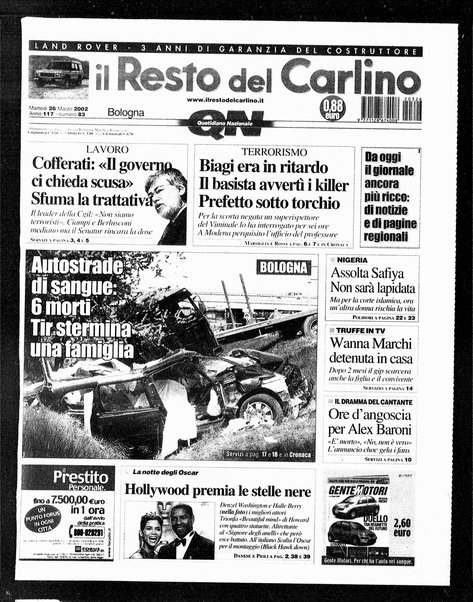 Il Resto del Carlino : giornale dell'Emilia